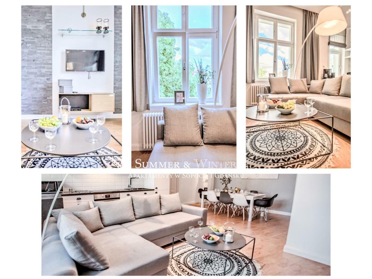 Family Luxury Wonder Heaven Apartment, 50M To M Cassino, First With 3 Badrooms&Studio, Second With 2 Badrooms&Studio, Parking W Cenie Sopoty Exteriér fotografie