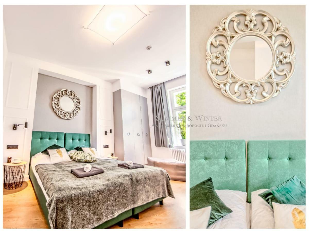 Family Luxury Wonder Heaven Apartment, 50M To M Cassino, First With 3 Badrooms&Studio, Second With 2 Badrooms&Studio, Parking W Cenie Sopoty Exteriér fotografie