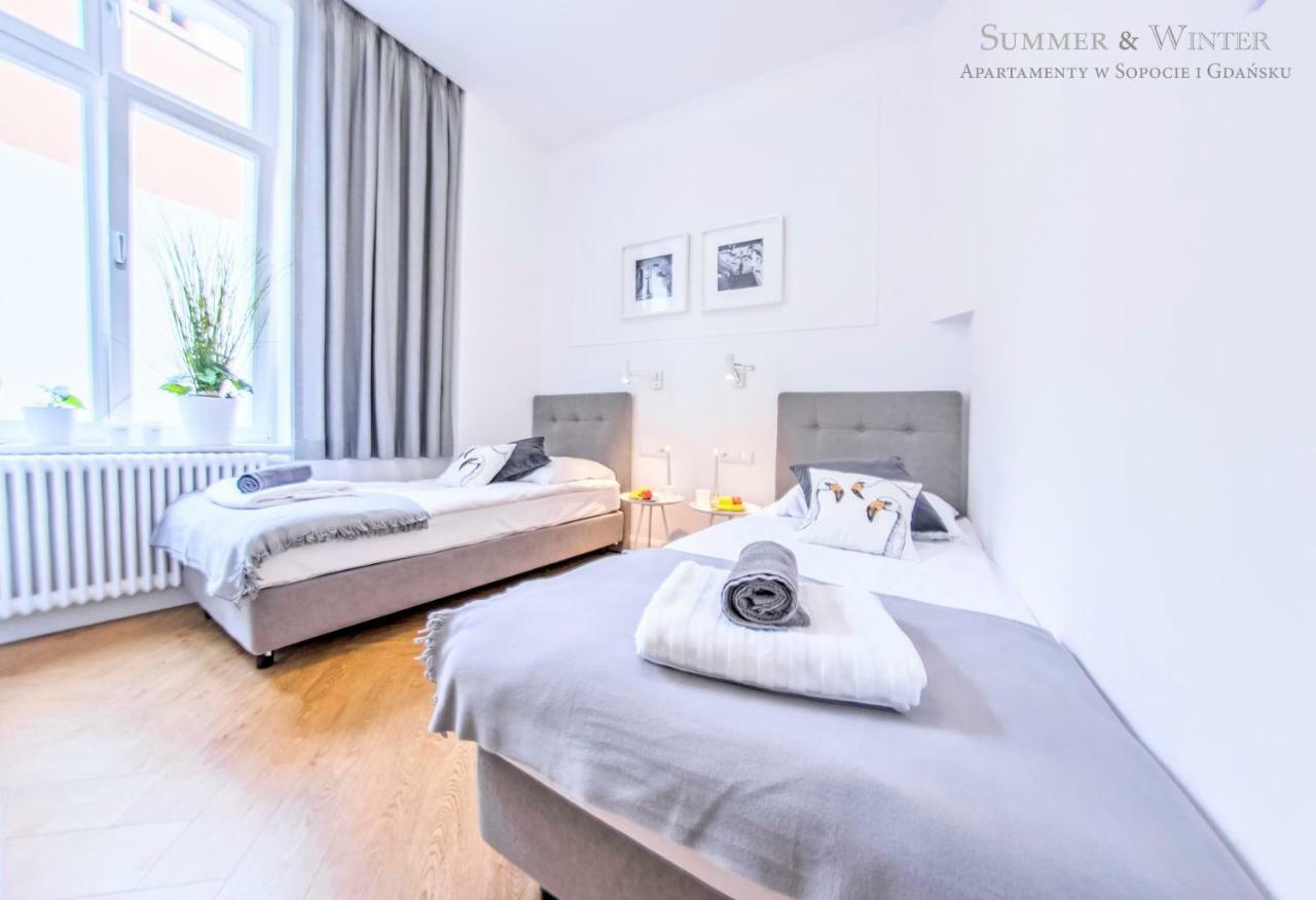 Family Luxury Wonder Heaven Apartment, 50M To M Cassino, First With 3 Badrooms&Studio, Second With 2 Badrooms&Studio, Parking W Cenie Sopoty Exteriér fotografie